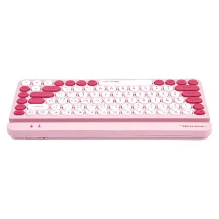 Клавиатура беспроводная A4Tech Fstyler FBK30 (FBK30-Raspberry) розовый