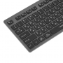 Клавиатура проводная A4Tech Fstyler FX60H серый