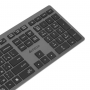 Клавиатура проводная A4Tech Fstyler FX60H серый