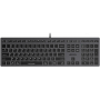 Клавиатура проводная A4Tech Fstyler FX60H серый