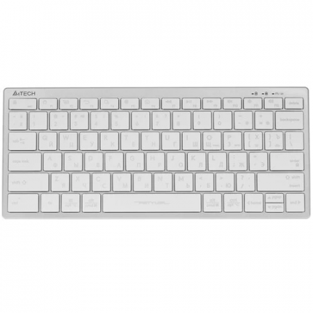 Клавиатура проводная A4Tech Fstyler FX61 (FX61-Ice Blue) белый