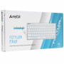 Клавиатура проводная A4Tech Fstyler FX61 (FX61-Ice Blue) белый