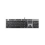 Клавиатура проводная A4Tech KV-300H чёрный/серый