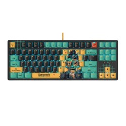 Клавиатура проводная A4Tech Bloody AT87 Renegade (AT87 Renegade Black Midnight) черный