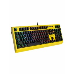 Клавиатура проводная A4Tech Bloody B810RC (B810RC YELLOW) желтый