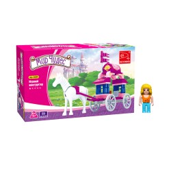 Конструктор Keyixing МИР ЧУДЕС 24201 розовый