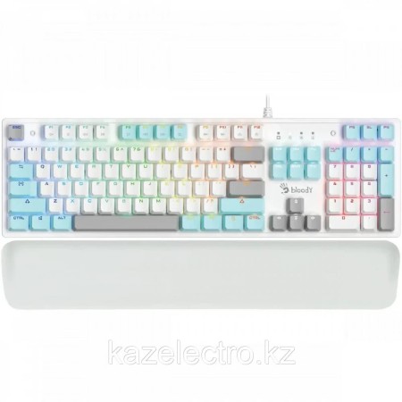 Клавиатура проводная A4Tech Bloody S515R (S515R Icy White) белый