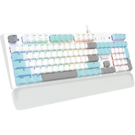 Клавиатура проводная A4Tech Bloody S515R (S515R Icy White) белый