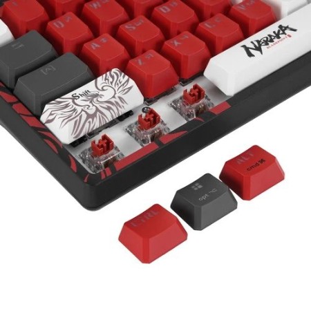 Клавиатура проводная A4Tech Bloody WS87 Naraka чёрный