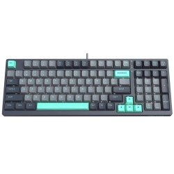 Клавиатура проводная A4Tech Fstyler FS300 (FS300 Panda Rock Climbing) черный