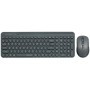 Клавиатура + мышь беспроводная A4Tech Fstyler FG3300 Air (FG3300 Air Grey) серый