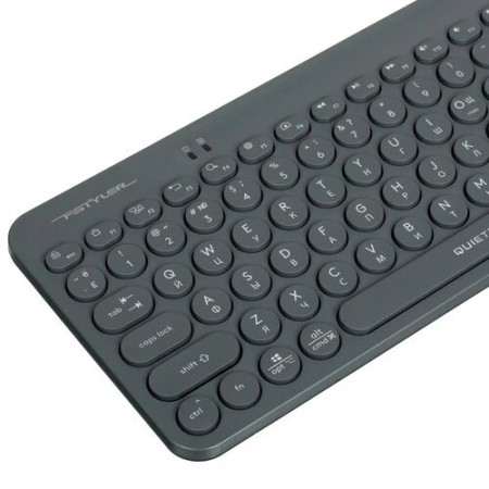 Клавиатура + мышь беспроводная A4Tech Fstyler FG3300 Air (FG3300 Air Grey) серый