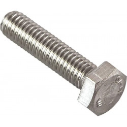 Болт с шестигранной головкой М10х30 DKC CM081030INOX316L Серый