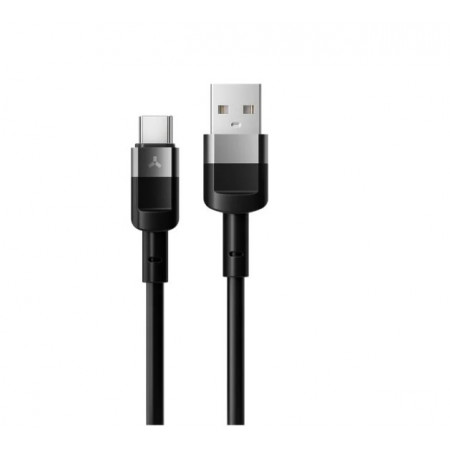 Кабель USB Type-C - USB 3.0 Type-A Accesstyle AC30-T100 1 м черный