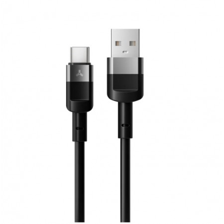 Кабель USB Type-C - USB 3.0 Type-A Accesstyle AC50-T100 1 м черный