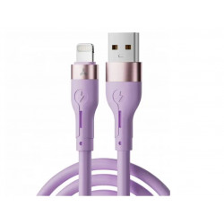 Кабель Lightning 8-pin - USB 2.0 Type-A Accesstyle AL24-S100 1 м фиолетовый