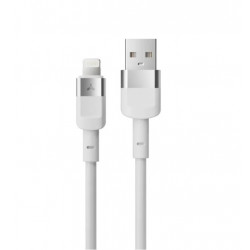 Кабель Lightning 8-pin - USB 2.0 Type-A Accesstyle AL24-T100 1 м белый