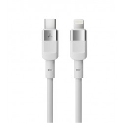 Кабель Lightning 8-pin - USB Type-C Accesstyle CL30-T100 1 м белый