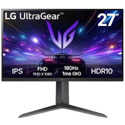 27" Монитор LG UltraGear 27GS65F-B черный