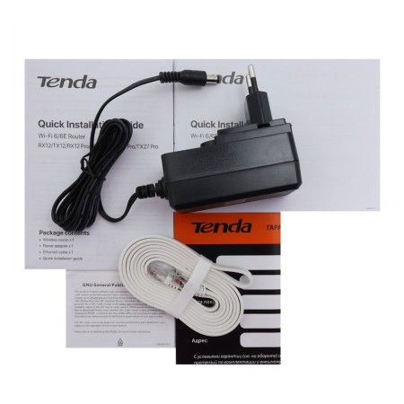 Wi-Fi роутер Tenda TX27 PRO (TX27 PRO) черный