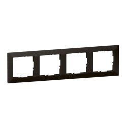 Рамка для розеток Legrand SUNO (721524) черный