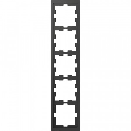 Рамка для розеток MERTEN D-Life (MTN4050-6534) антрацит
