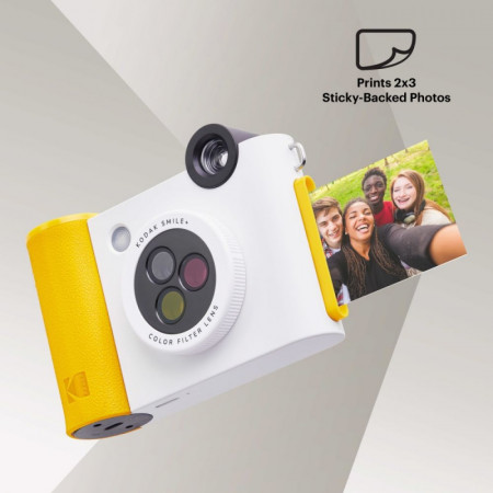 Фотоаппарат моментальной печати Kodak Smile+ (RODSMPCAMW) белый