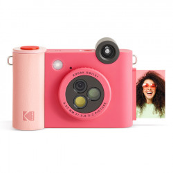 Фотоаппарат моментальной печати Kodak Smile+ (RODSMPCAMFS) розовый