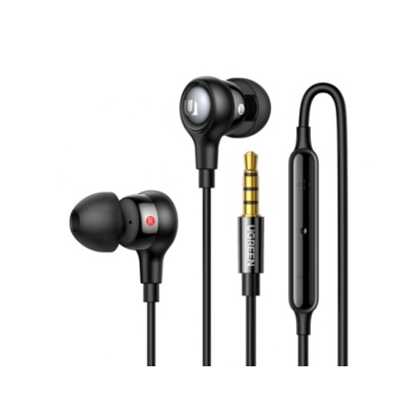 Наушники Ugreen EP103 In-Ear Earphones with 3.5mm Plug (30637) черный