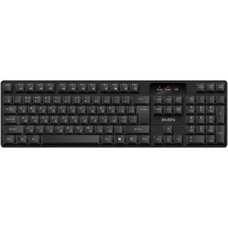 Клавиатура беспроводная SVEN KB-C2300W (SV-021474) чёрный