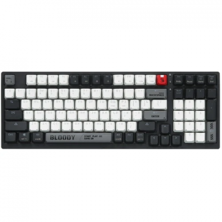 Клавиатура проводная + беспроводная A4Tech Bloody WS98 (WS98 Bloody Grey) серый