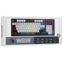 Клавиатура проводная + беспроводная A4Tech Bloody WS98 (WS98 Bloody Grey) серый