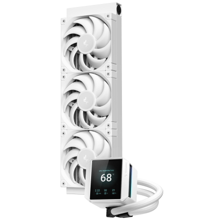 Система водяного охлаждения DEEPCOOL MYSTIQUE 360 WH (R-LX360-WHDSNMCP-G-1) белый