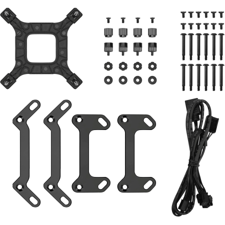 Система водяного охлаждения DEEPCOOL LT360 ARGB (R-LT360-BKAMNC-G-1) чёрный