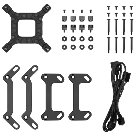 Система водяного охлаждения DEEPCOOL LP240 (R-LP240-BKMSNC-G-1) чёрный