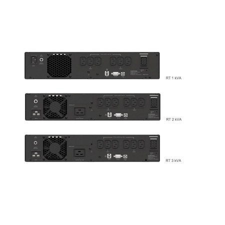 ИБП Delta Amplon RT-3K (UPS302R2RT2B035) черный (С АККУМУЛЯТОРОМ)