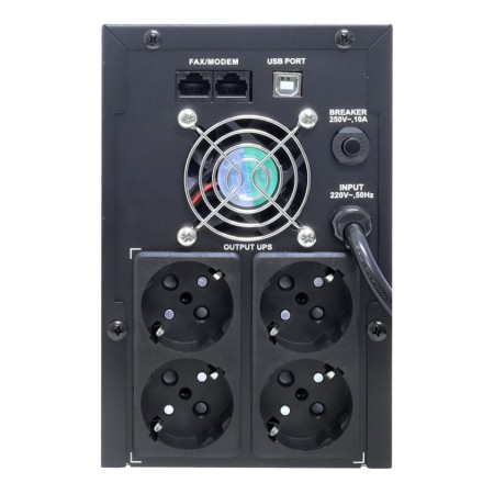 ИБП Hikvision DS-UPS2000 черный (С АККУМУЛЯТОРОМ)