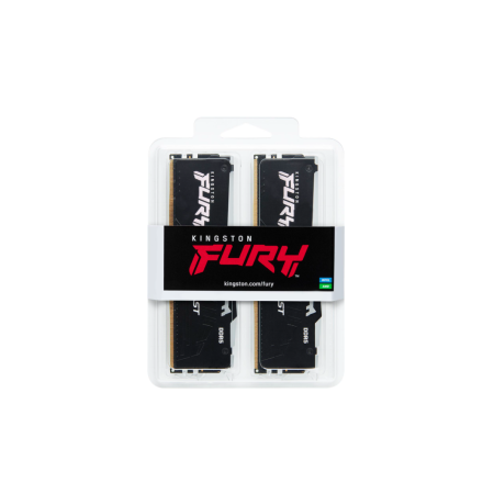 Оперативная память Kingston Fury Beast RGB XMP (KF560C30BBAK2-16) 16 ГБ чёрный