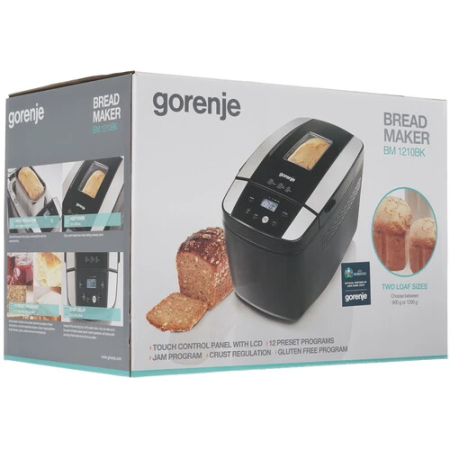 Хлебопечь Gorenje BM1210BK черный