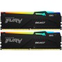 Оперативная память Kingston Fury Beast (KF560C36BBE2AK2-32) 32 ГБ черный