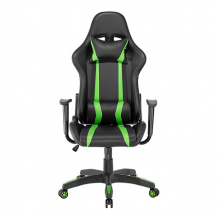 Кресло игровое Eco Estelar Uran (CH06-16) черный/зеленый Кресло игровое Eco Estelar Uran (CH06-16) черный/зеленый