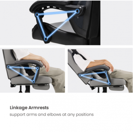 Кресло игровое Eco Estelar Venus (CH09-5) серый Кресло игровое Eco Estelar Venus (CH09-5) серый