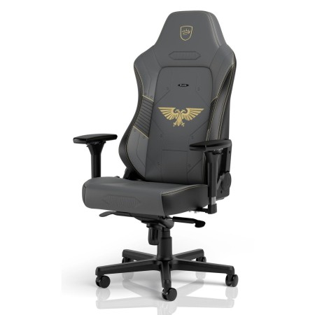Кресло игровое Noblechairs HERO Warhammer 40k Edition (NBL-HRO-PU-WHE) серо-черный