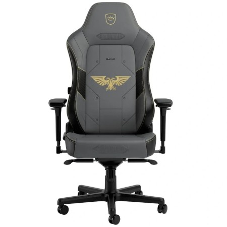 Кресло игровое Noblechairs HERO Warhammer 40k Edition (NBL-HRO-PU-WHE) серо-черный