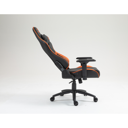 Кресло игровое Wintek YX-8045-4D черный/оранжевый