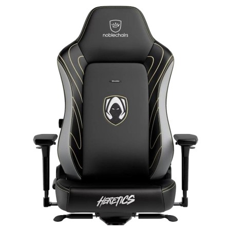 Кресло игровое Noblechairs HERO Team Heretics Edition (NBL-HRO-PU-THE) черно-серый
