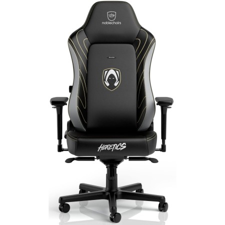 Кресло игровое Noblechairs HERO Team Heretics Edition (NBL-HRO-PU-THE) черно-серый