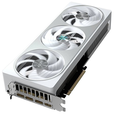 Видеокарта GIGABYTE GeForce RTX 5070 AERO OC (GV-N5070AERO OC-12GD) 12 Гб белый