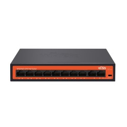 Коммутатор Wi-Tek WI-PS210H черный