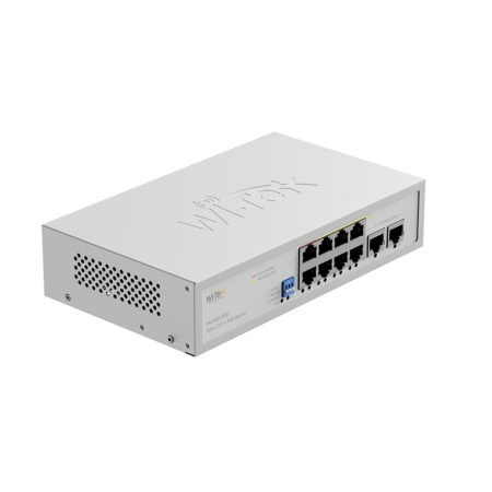 Коммутатор Wi-Tek WI-PS210GS белый